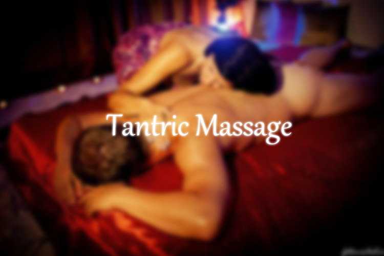 the tantric massage in London during the session